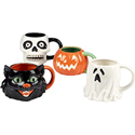 Certified International Scaredy Cat 3-D Mug