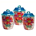 Certified International Scotch Moss Canister Set