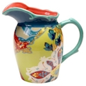 Certified International Scotch Moss Pitcher