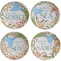 Certified International Sea Beauty Canape Plate