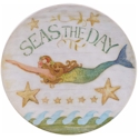 Certified International Sea Beauty Melamine Dinner Plates