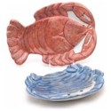 Certified International Sea Catch Canape Plate