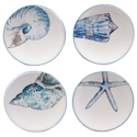 Certified International Sea Finds Canape Plate