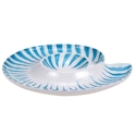 Certified International Sea Finds Shell Chip & Dip Platter