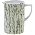 Certified International Sea Green Pitcher