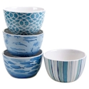 Certified International Sea Life Square Ice Cream Bowl