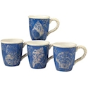 Certified International Seaside Coffee Mugs