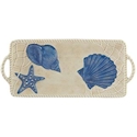 Certified International Seaside Rectangular Tray with Handles