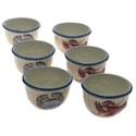 Certified International Seaside Market Butter Bowls