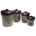 Certified International Seaside Market Canister Set