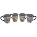 Certified International Seaside Market Mugs