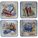 Certified International Seaside Market Salad/Dessert Plates