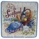 Certified International Seaside Market Square Platter