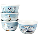 Certified International Shorebirds Ice Cream Bowl