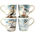 Certified International Shorebirds Coffee Mugs