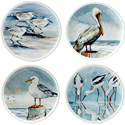 Certified International Shorebirds Dessert Plate