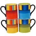 Certified International Sierra Coffee Mugs