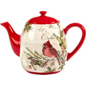 Certified International Silent Night Teapot