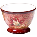 Certified International Spice Flowers Ice Cream Bowl