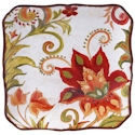 Certified International Spice Flowers Dessert Plate