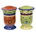 Certified International Spicewood Salt & Pepper Shakers