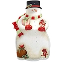 Certified International Starry Night Snowman Chip & Dip