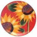 Certified International Sun Blossom Salad Plate