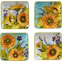 Certified International Sun Garden Canape Plate