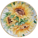 Certified International Sunflower Fields Salad Plate