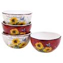 Certified International Sunflower Meadow Ice Cream Bowl