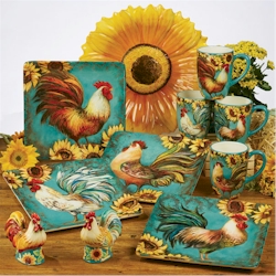Certified International Sunflower Rooster