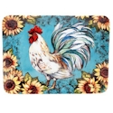 Certified International Sunflower Rooster Rectangular Platter