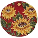 Certified International Sunset Sunflower Round Platter
