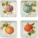 Certified International Sweet Autumn Harvest Canape Plate