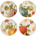 Certified International Sweet Autumn Harvest Salad/Dessert Plate