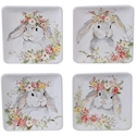 Certified International Sweet Bunny Canape Plate
