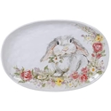 Certified International Sweet Bunny Oval Platter