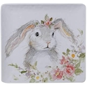 Certified International Sweet Bunny Square Platter