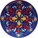 Certified International Sweet & Spicy Round Platter