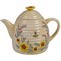 Certified International Sweet as a Bee Beehive Teapot