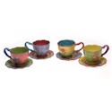 Certified International Tea Garden Cup & Saucer Set