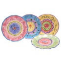 Certified International Tea Garden Dessert Plates