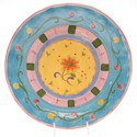 Certified International Tea Garden Round Platter