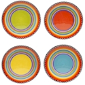 Certified International Tequila Sunrise Salad/Dessert Plate