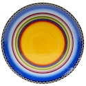 Certified International Tequila Sunrise Round Platter