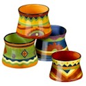 Certified International Texmex Ice Cream Bowls