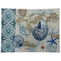 Certified International Trade Winds Glass Rectangular Platter