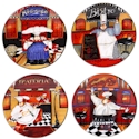 Certified International Trattoria Canape Plate