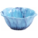 Certified International Tuileries Garden 3-D Poppy Ice Cream Bowl