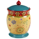 Certified International Tunisian Sunset Biscuit Jar